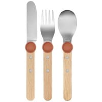 LE PETIT GOURMET Kinder-Besteck-Set Koralle
