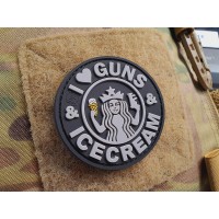Guns and Icecream Patch, swat, 3D Rubber Patch