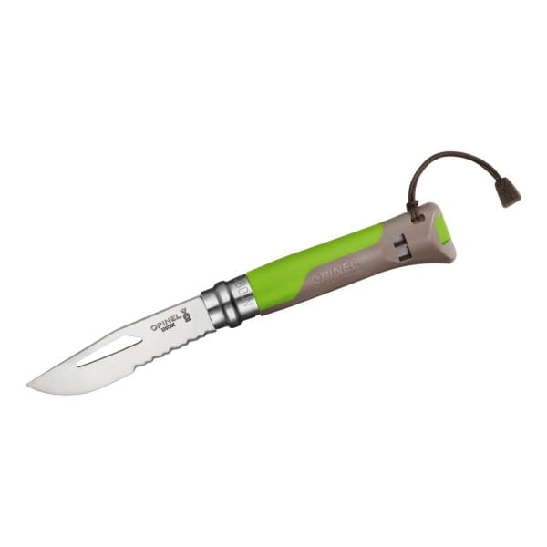 Taschenmesser No 08 OUTDOOR Earth, grün, rostfrei