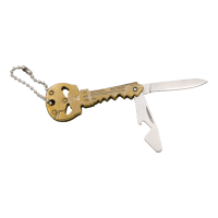 Schlüsselanhänger Skull Gold