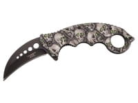 Karambit Messer Totenköpfe