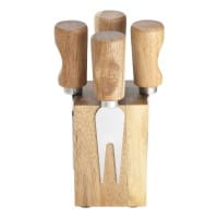 Käsemesser-Set ACACIA mit Block