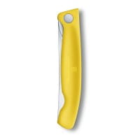 Swiss Classic faltbares Gemüsemesser 11 cm gelb