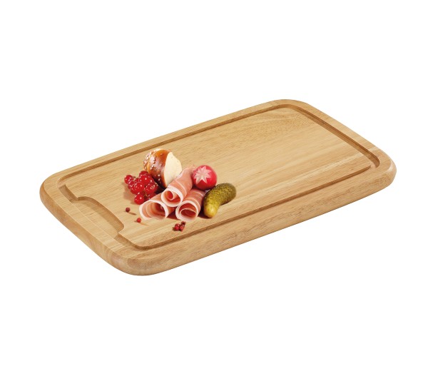 Tranchierbrett hell 36 x 23 cm