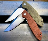 Bruiser G10 Green Unpolished, Black Finish