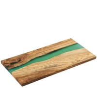 Servierbrett Olive transparent 45×22×1,5 cm