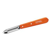 Gemüsemesser No 115, rostfrei, Buche, orange
