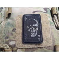 Face Of War Patch, gestickt, black-grey