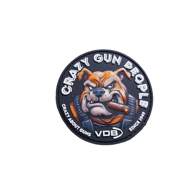 Crazy Gun People Patch by VDB fullcolor special limited 3D PVC Patch by JTG