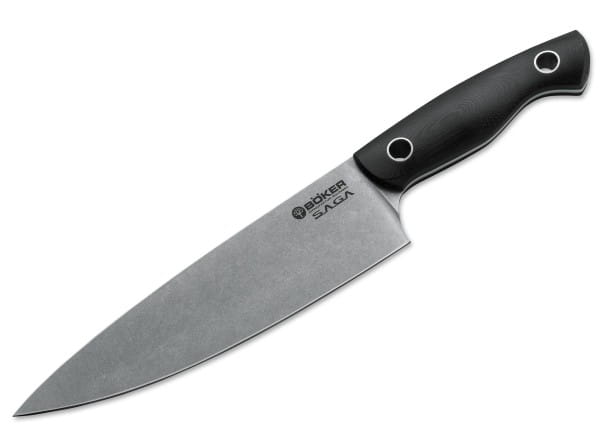 Saga Chefmesser G10 Stonewash