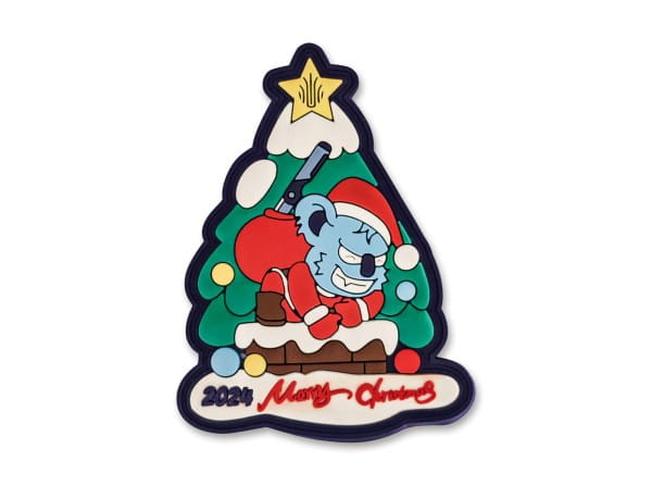 Merry Christmas 2024 Velcro Patch