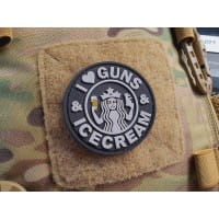 Guns and Icecream Patch, swat, 3D Rubber Patch