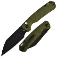Pyrite-Light, Green FRN, Black Blade