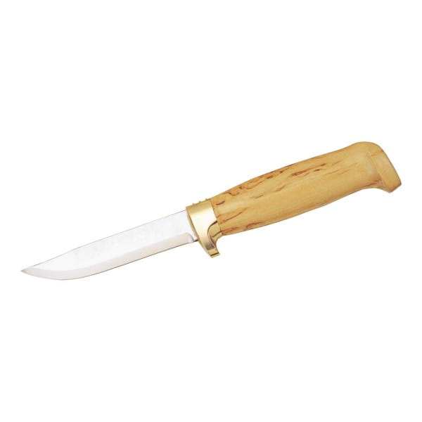 Outdoormesser rostfrei 11 cm Birkenholz