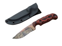 Deep Notch Skinner Copper Finish, red/black