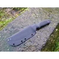 Super Edge 1 ATS 34 Jagdmesser Schwarz Kydexscheide mit Clip