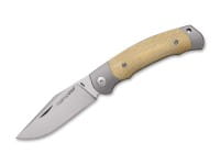 Twin Titanium Micarta Natural