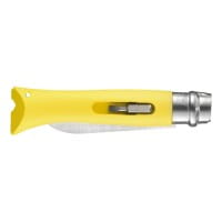 Taschenmesser No 09 DIY, Polyamid, gelb, rostfrei, 2 Bits