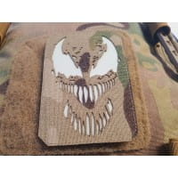 Rancour-Patch, LaserCut Patch, multicam, im Dunkeln nachleuchtendes Logo, mit Klettrückseite