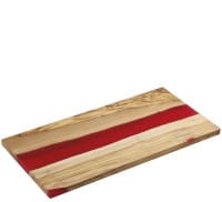 Servierbrett Olive rot 45×22×1,5 cm