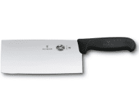 Fibrox Chefmesser 18cm chinesische Form gerade schwarz