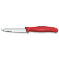 Swiss Classic Gemüsemesser 8 cm gerade Mittelspitz Rot