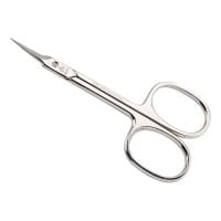 Hautschere vernickelt Turmspitze gebogen 9.0 cm