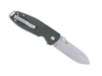 Squid XM Button Lock Micarta Green