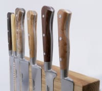 Laguiole Kochmesser Set 6-teilig mit Messerblock