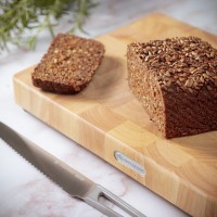 Hackblock hell Stirnholz 45 x 30 x 4,5 cm