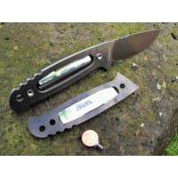 WOC Gen II Wanger Outdoor Cutter 9Cr18MoV HRC 58 - 60 Jimping Schwarz