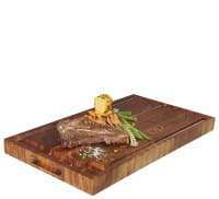 Hackblock Akazie Stirnholz 54 x 30 x 4 cm