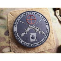 JTG Sniper Patch, steingrau-olive / JTG 3D Rubber Patch