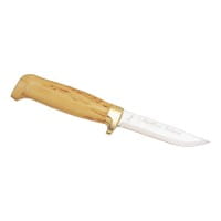 Outdoormesser rostfrei 11 cm Birkenholz