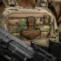 M-Tac Mjölnir Large Patch, coyote, 3d Rubber Patch