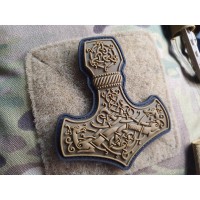 M-Tac Mjölnir Large Patch, coyote, 3d Rubber Patch