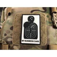 Business Card Patch, fullcolor / 3D Rubber Patch