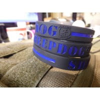 SHEEPDOG Thin Blue Line Silikon Armband / JTG silicon bracelet