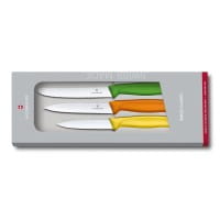 Swiss Classic Gemüsemesser-Set 3-teilig mehrfarbig