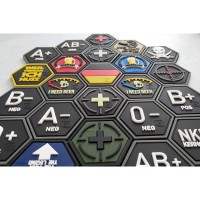 I NEED BEER Hexagon Patch gid JTG 3D Rubber Patch HexPatch