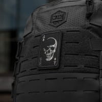 Face Of War Patch, gestickt, black-grey