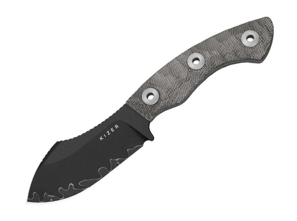 Rook 3LCS Grey Norplex UltreX Micarta Acid Wash