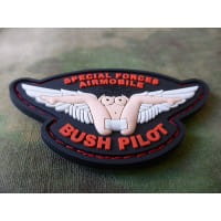 Bush Pilot Wing Patch fullcolor JTG 3D Rubber Patch
