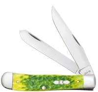 SS Green Apple Bone Peach Seed Jig Trapper