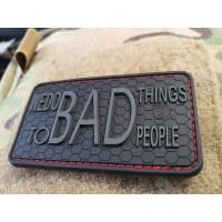 WE DO BAD THINGS ... Insider Patch, blackops, JTG 3D Rubber Patch