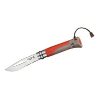 Taschenmesser No 08 OUTDOOR Earth, rot, rostfrei