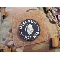 Make Beer, Not War Patch gid JTG 3D Rubber Patch