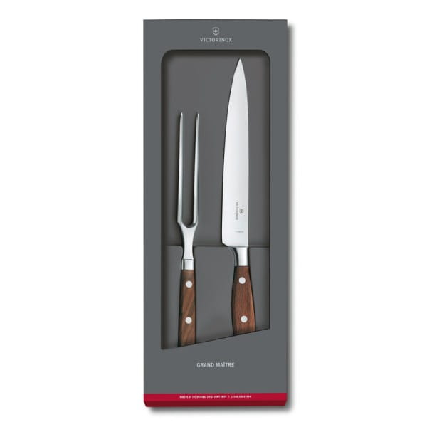 Grand MaÎtre Tranchierset Tranchiermesser 20 cm + Tranchiergabel 15 cm Ahorn