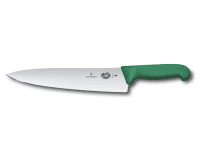 Fibrox Kochmesser 25cm gerade grün