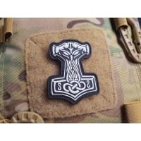 Thors Hammer Mjölnir Patch, swat / 3D Rubber Patch